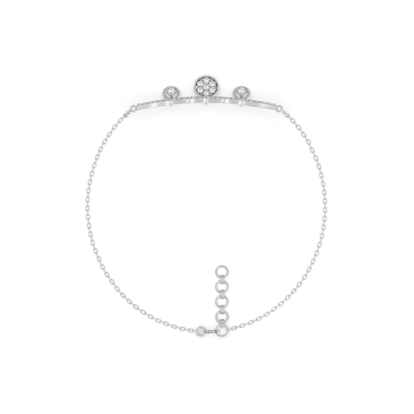 Curve Twilight Chain Bracelet