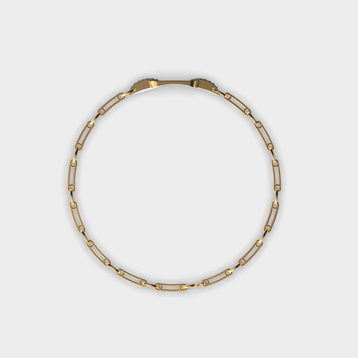 Unity of Facets Diamond Bracelet