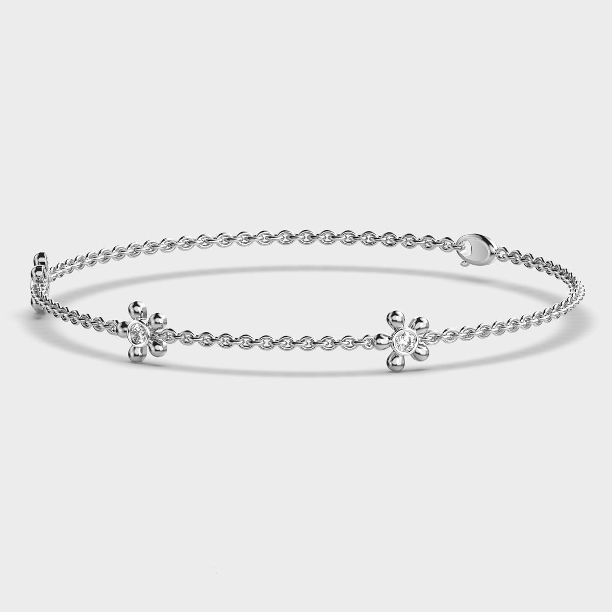 Delicate Bejeweled Bracelet