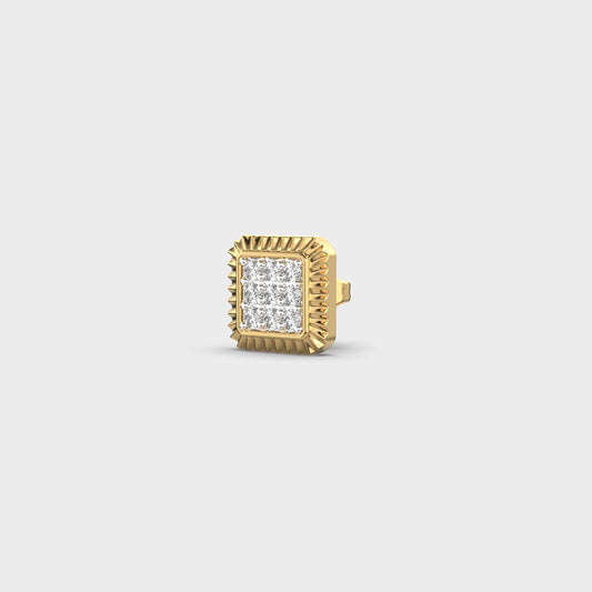 Gravitas Diamond Encrusted Studs