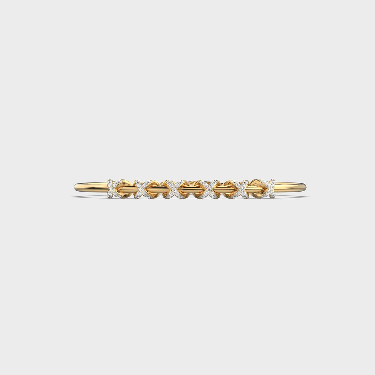 Designed in Contrast Diamond Bracelet
