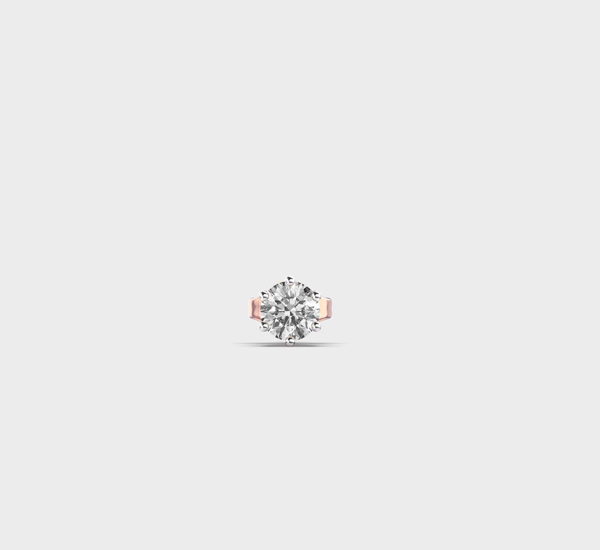 Noir Spark Diamond Stud