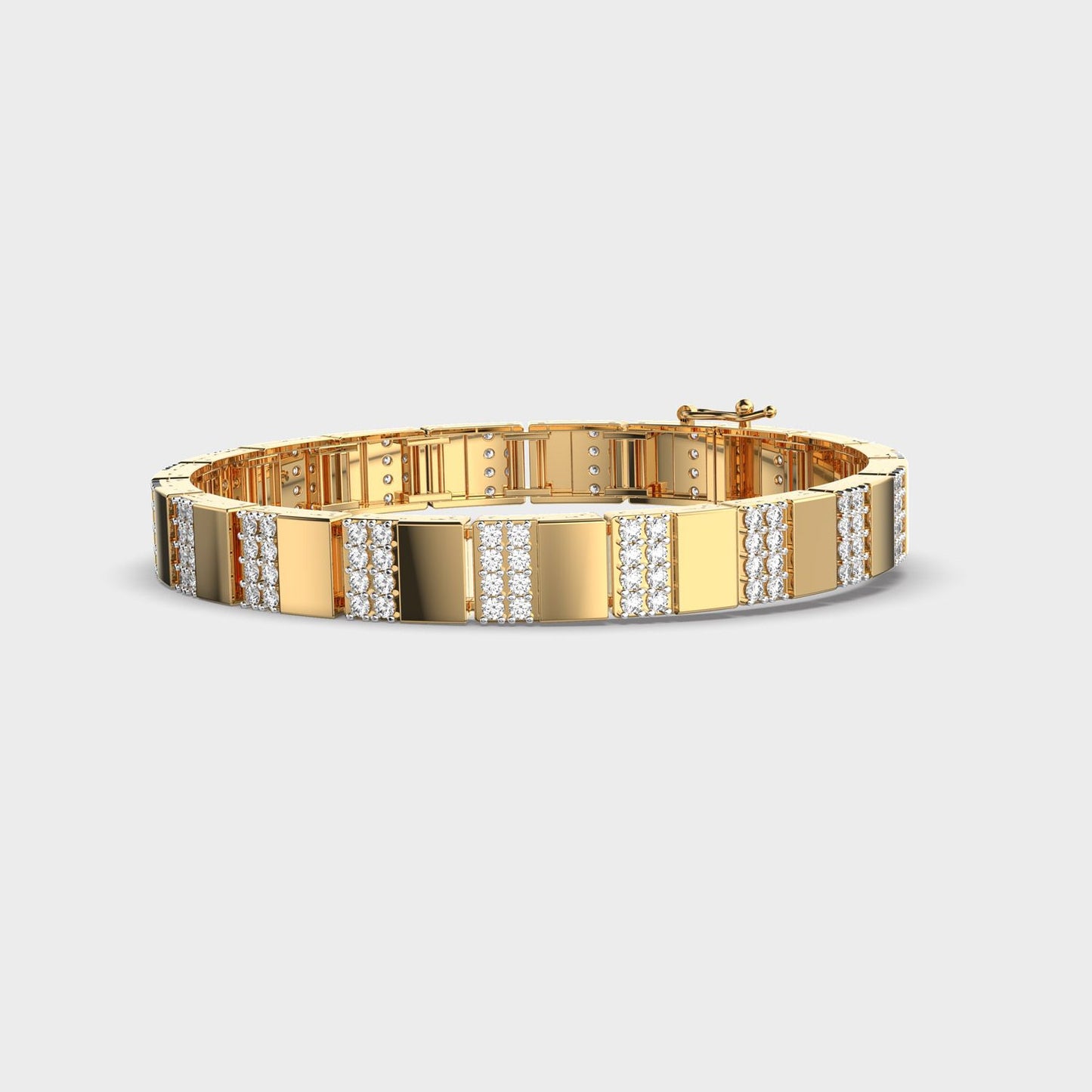 Men's Timeless Charm Diamond  Bracelet