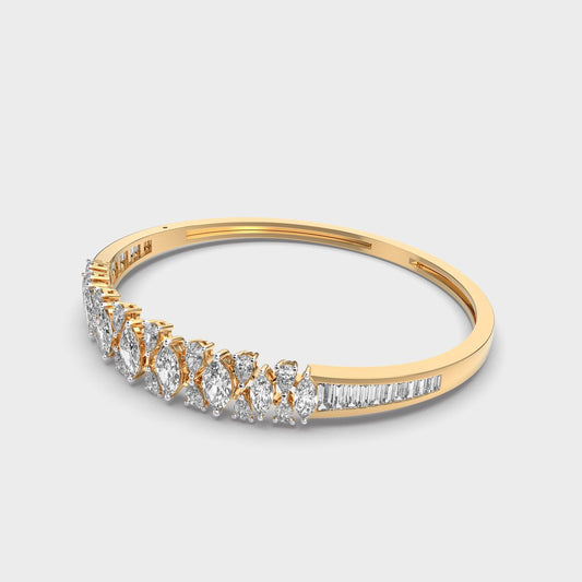 Stunning English Princess Diamond Bracelet