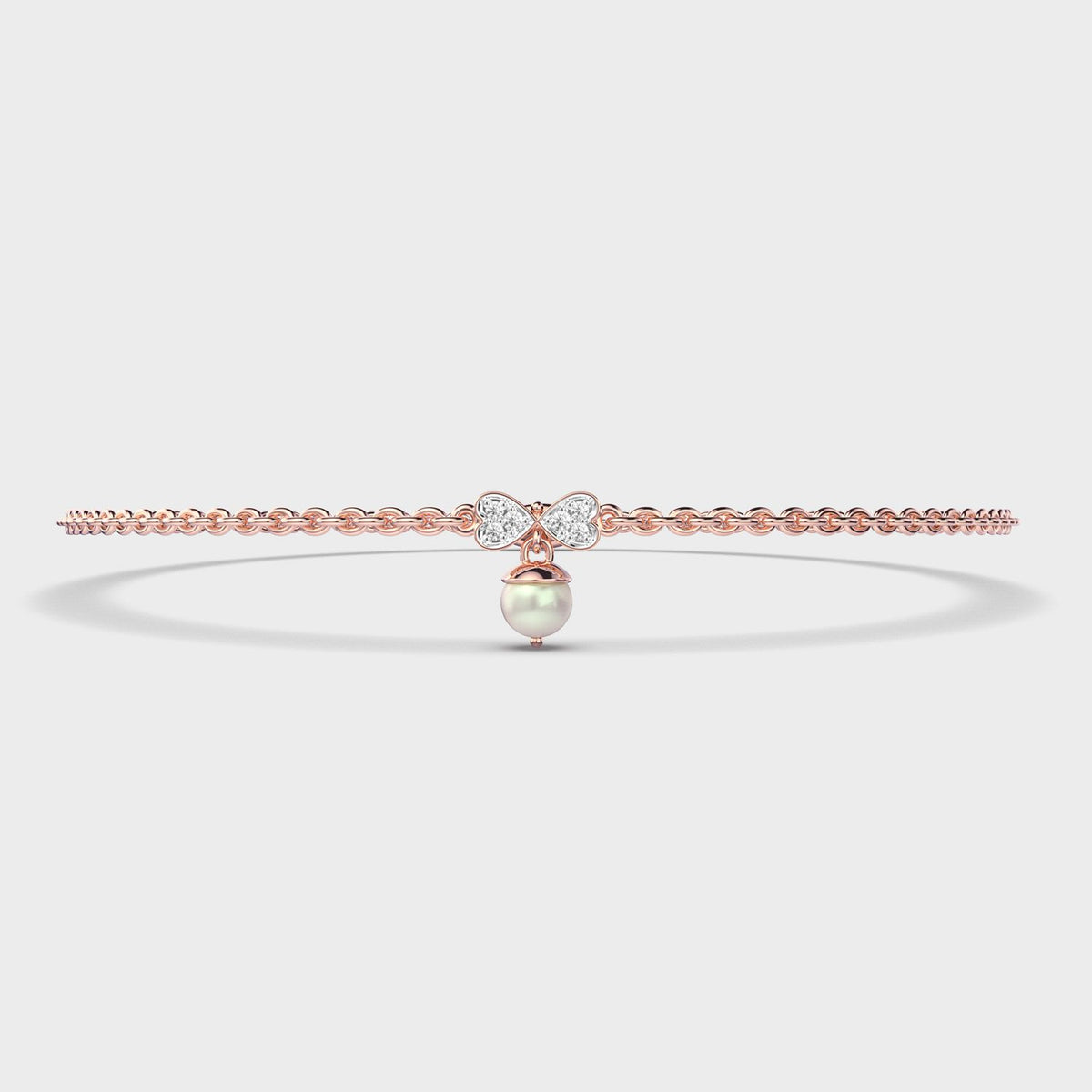 Sleek Horizon Diamond Bracelet