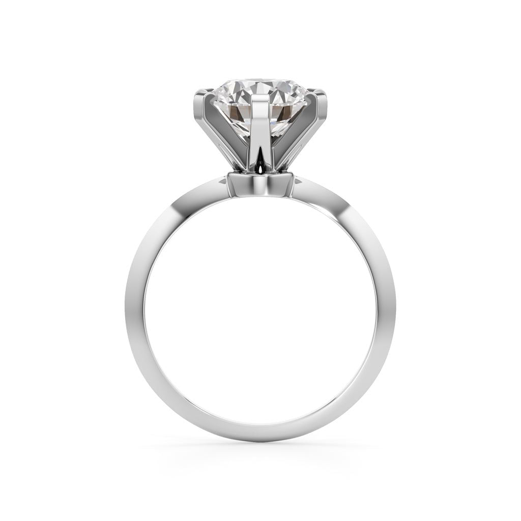 The Sovereign Solitaire Diamond Ring