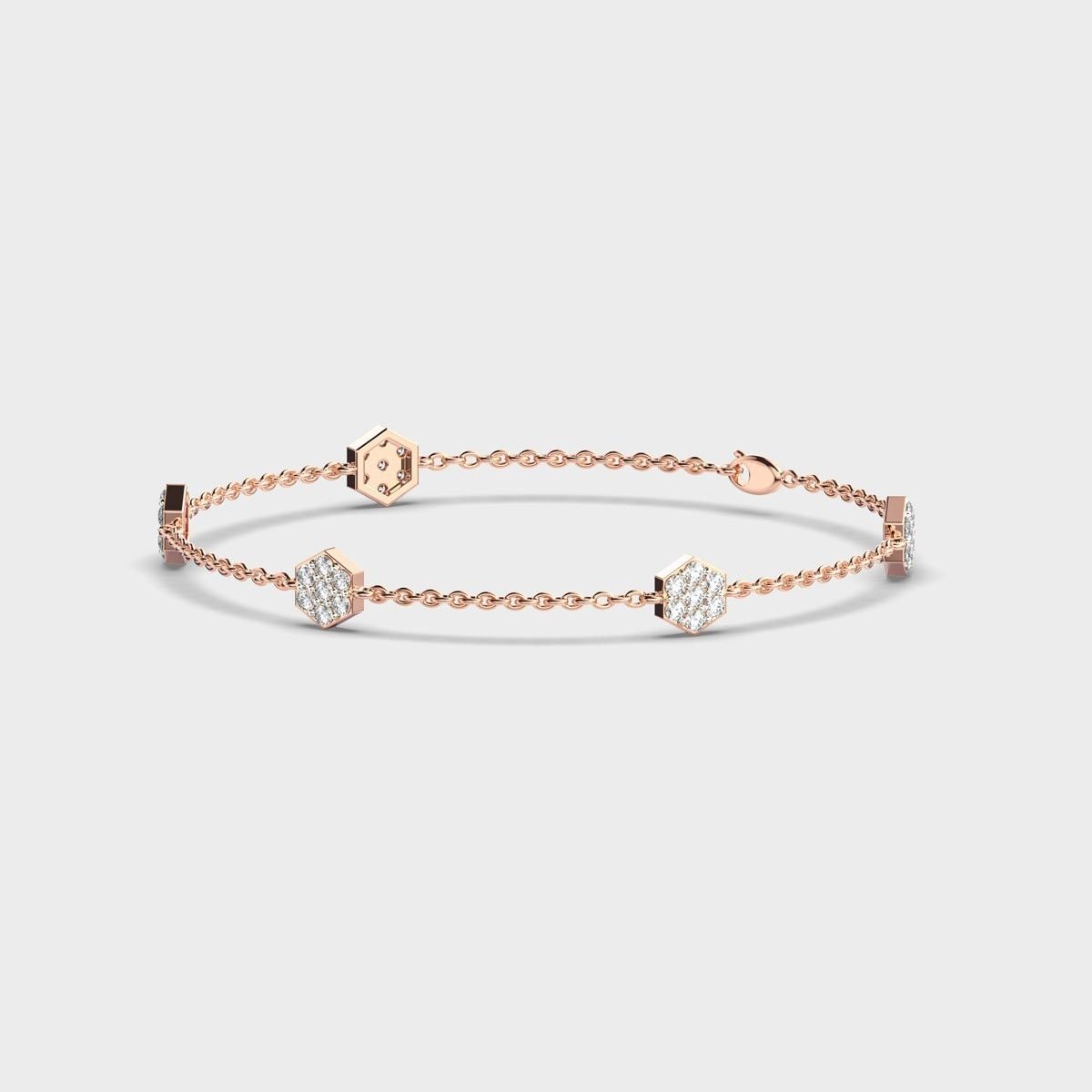 Soft Radiance Diamond Bracelet