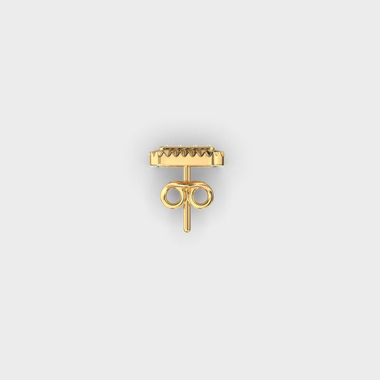 Gravitas Diamond Encrusted Studs