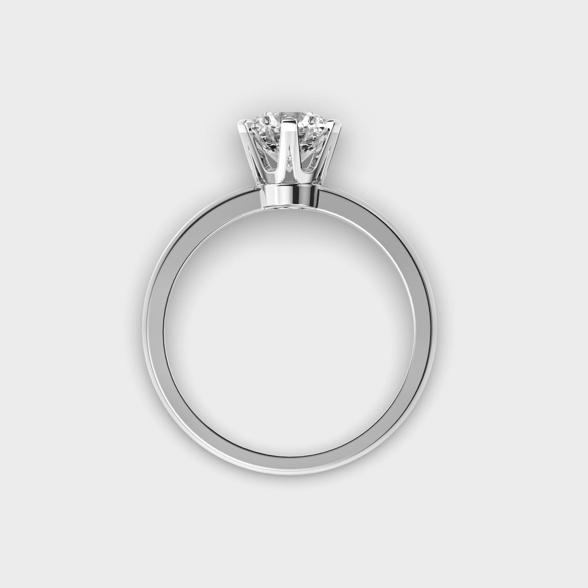 1.2 Carat Classic Solitaire Ring - View 9