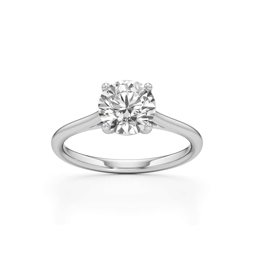 Apex Solitaire Diamond Ring