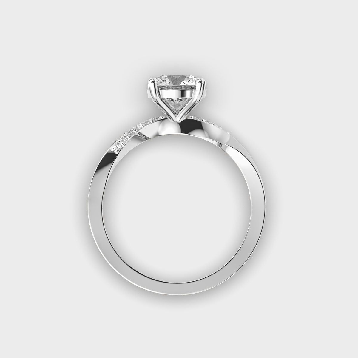 Romance Keepsake Couple Diamond Ring - View 14