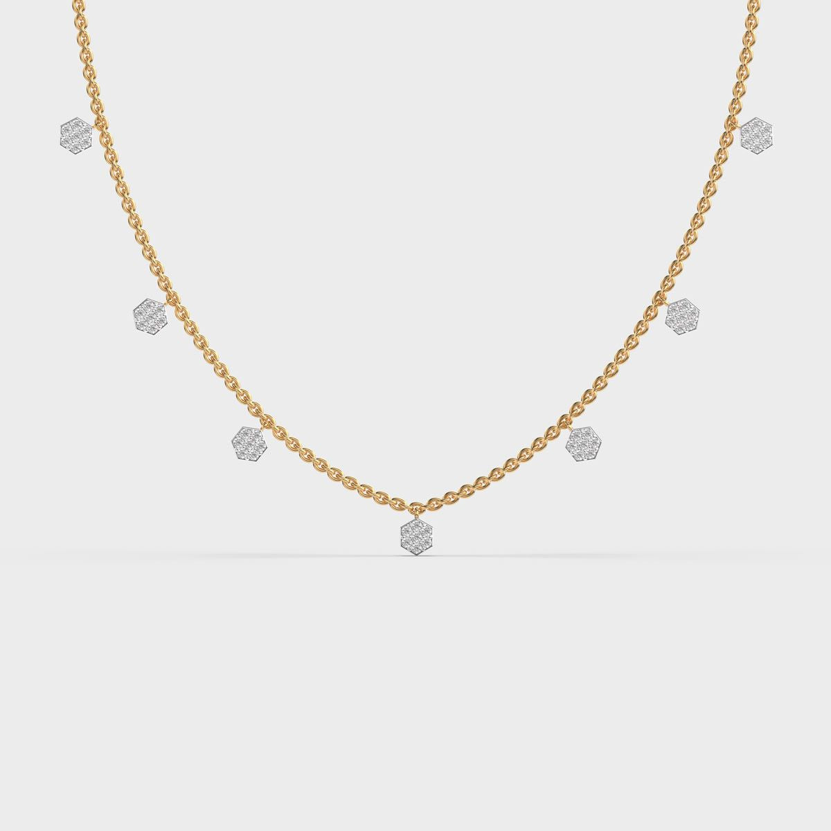 Tears Of The Moon Diamond Necklace