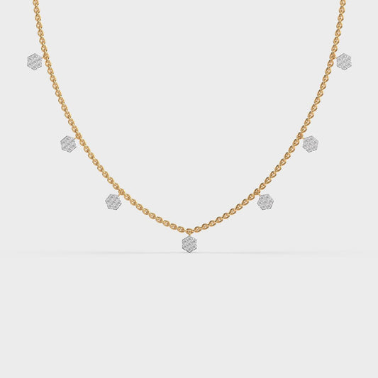 Tears Of The Moon Diamond Necklace