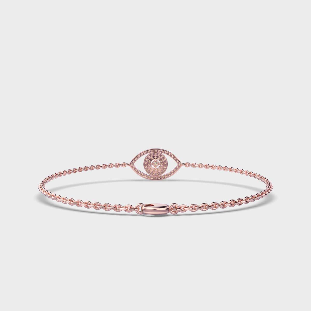 Classic Evil Eye Diamond Bracelet