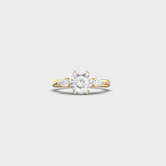 Pear Embrace Padma Cut Diamond Ring - View 1