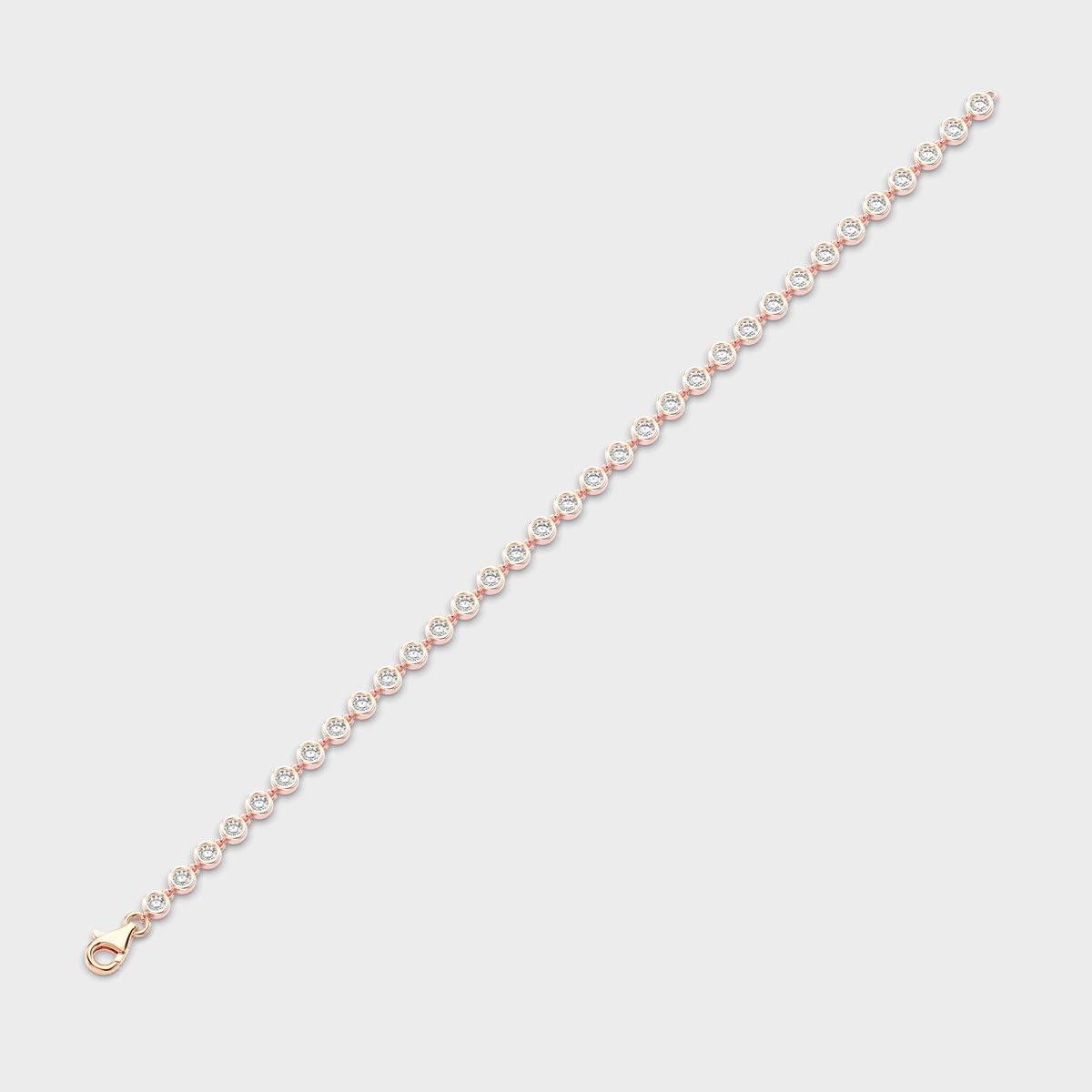 Delicate Round Diamond Bracelet