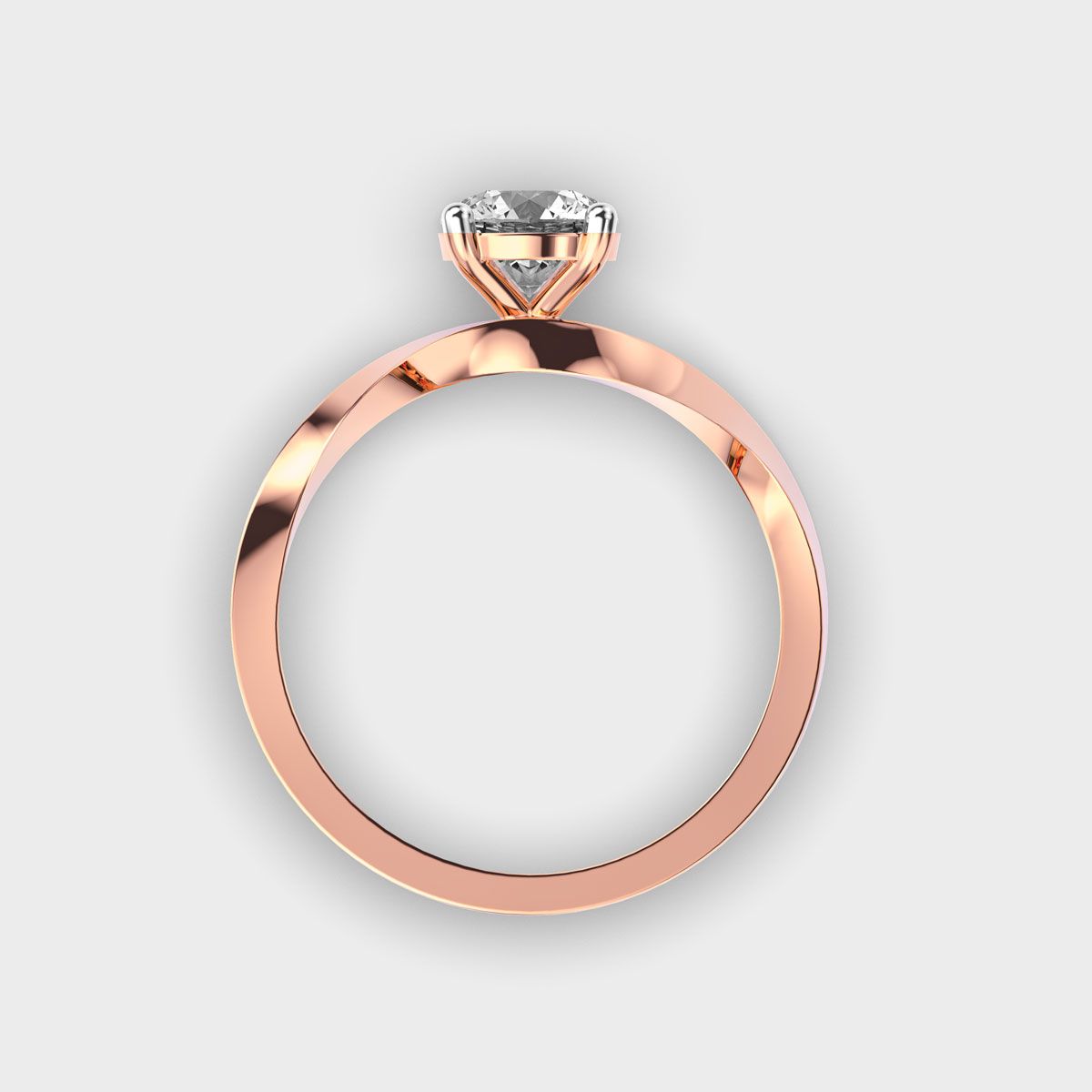 Romance Keepsake Couple Diamond Ring for Men - View 4