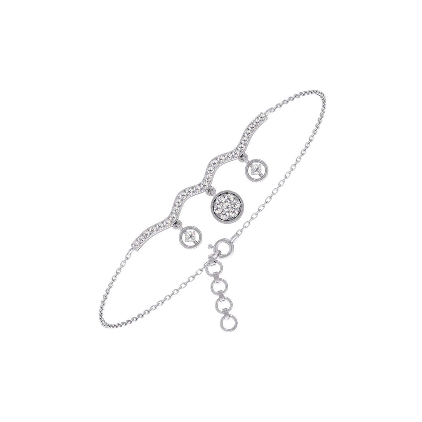Curve Twilight Chain Bracelet