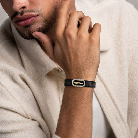 Apex Panther Diamond Men's Bracelet