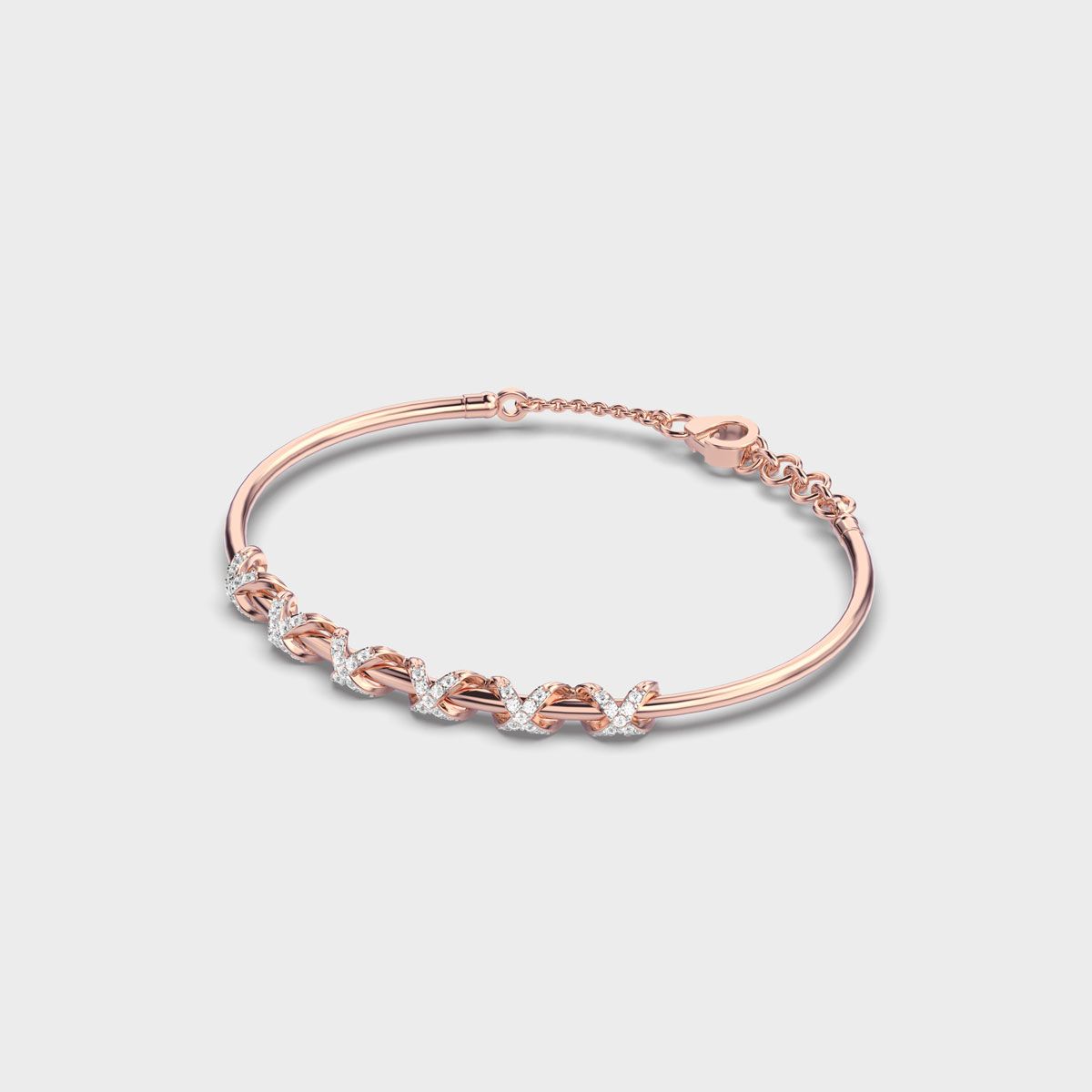 Designed in Contrast Diamond Bracelet