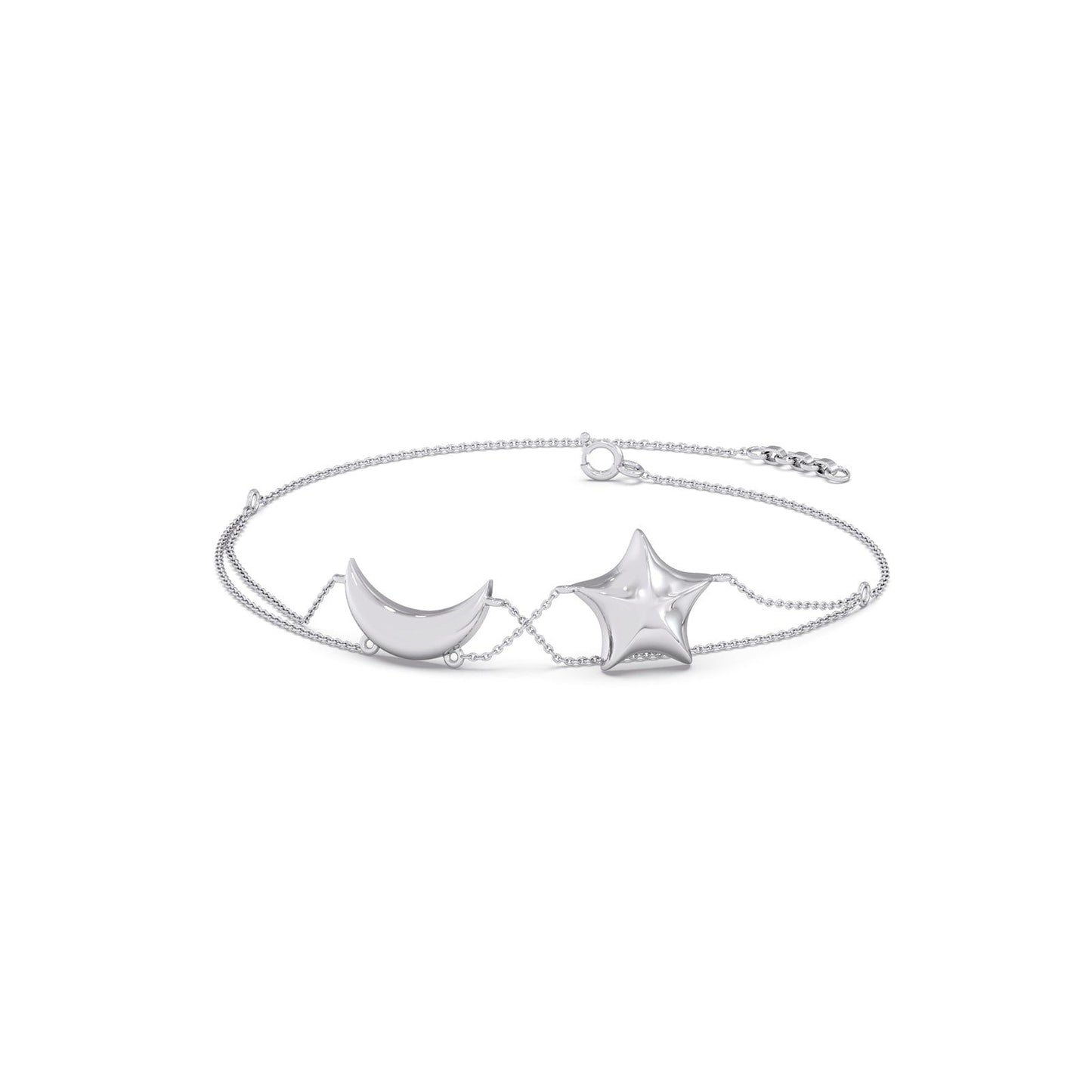 Midnight Celestial Plain Gold Bracelet