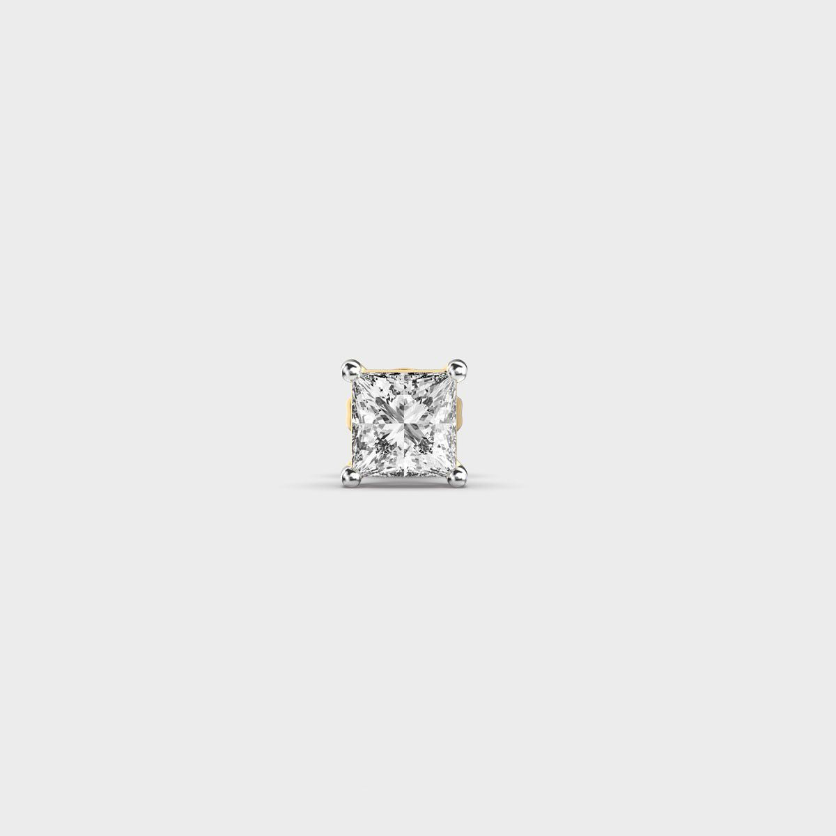 Solo Gleam Diamond Studs for Men