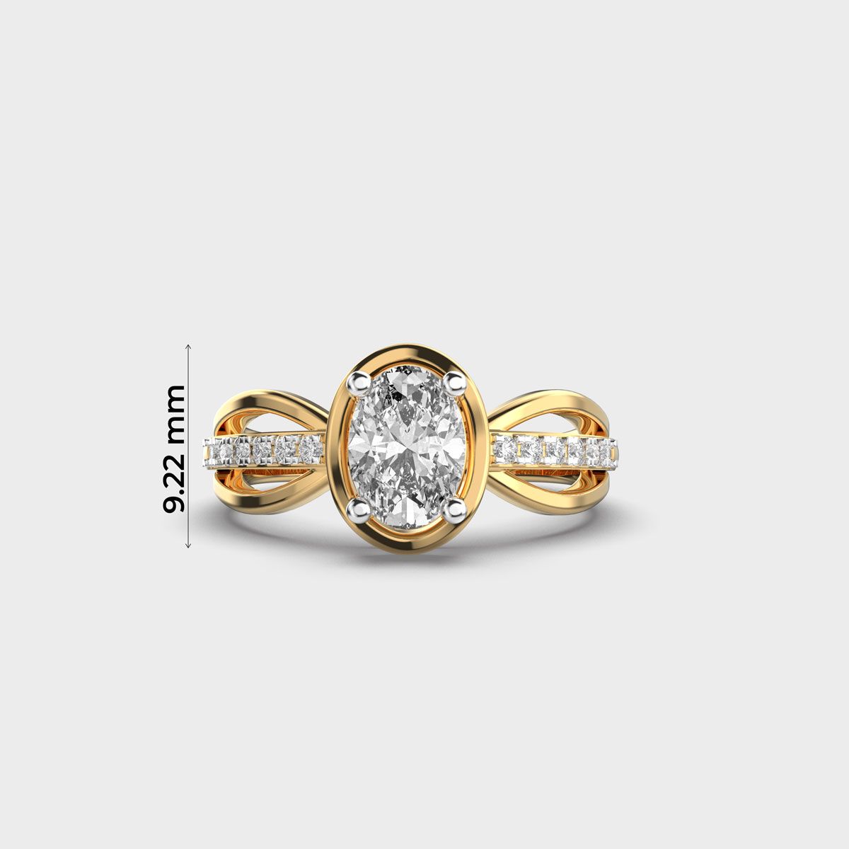 Ornate Moments Pretty Diamond Ring - View 5