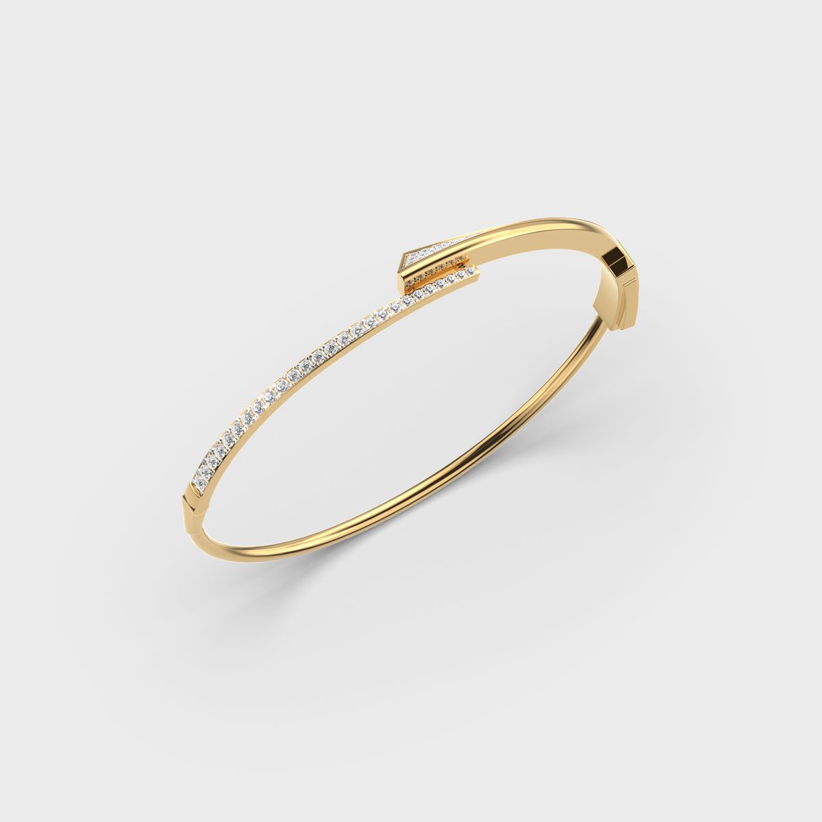 Mermaid Fin Diamond Bracelet