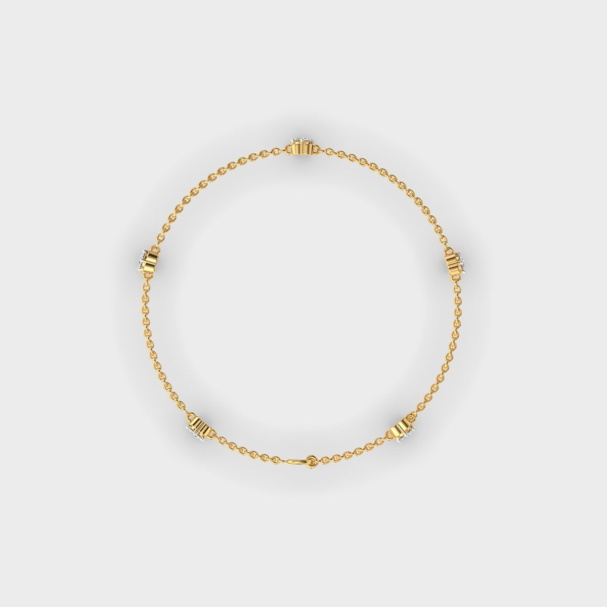 Stellar Dangler Diamond Bracelet