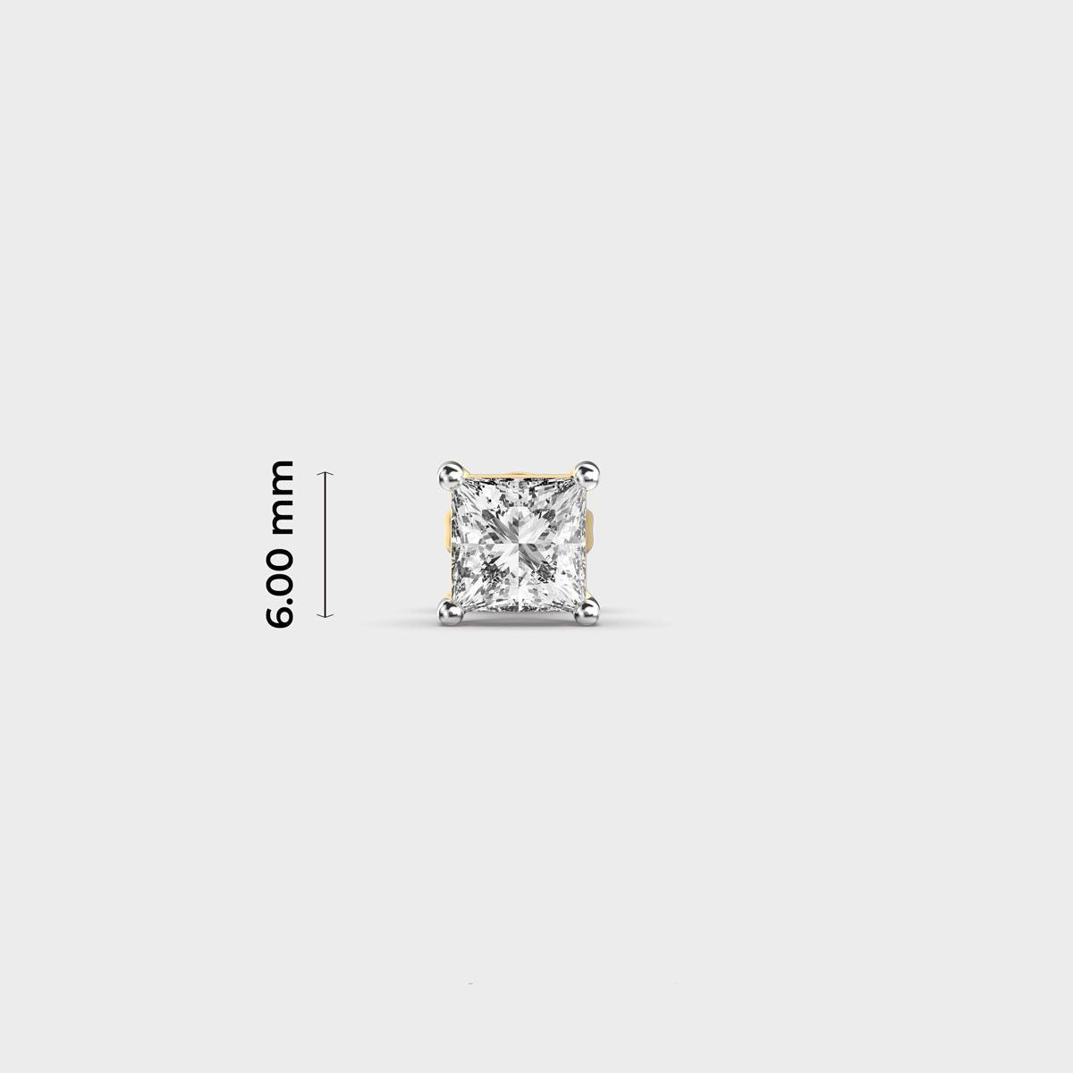 Solo Gleam Diamond Studs for Men