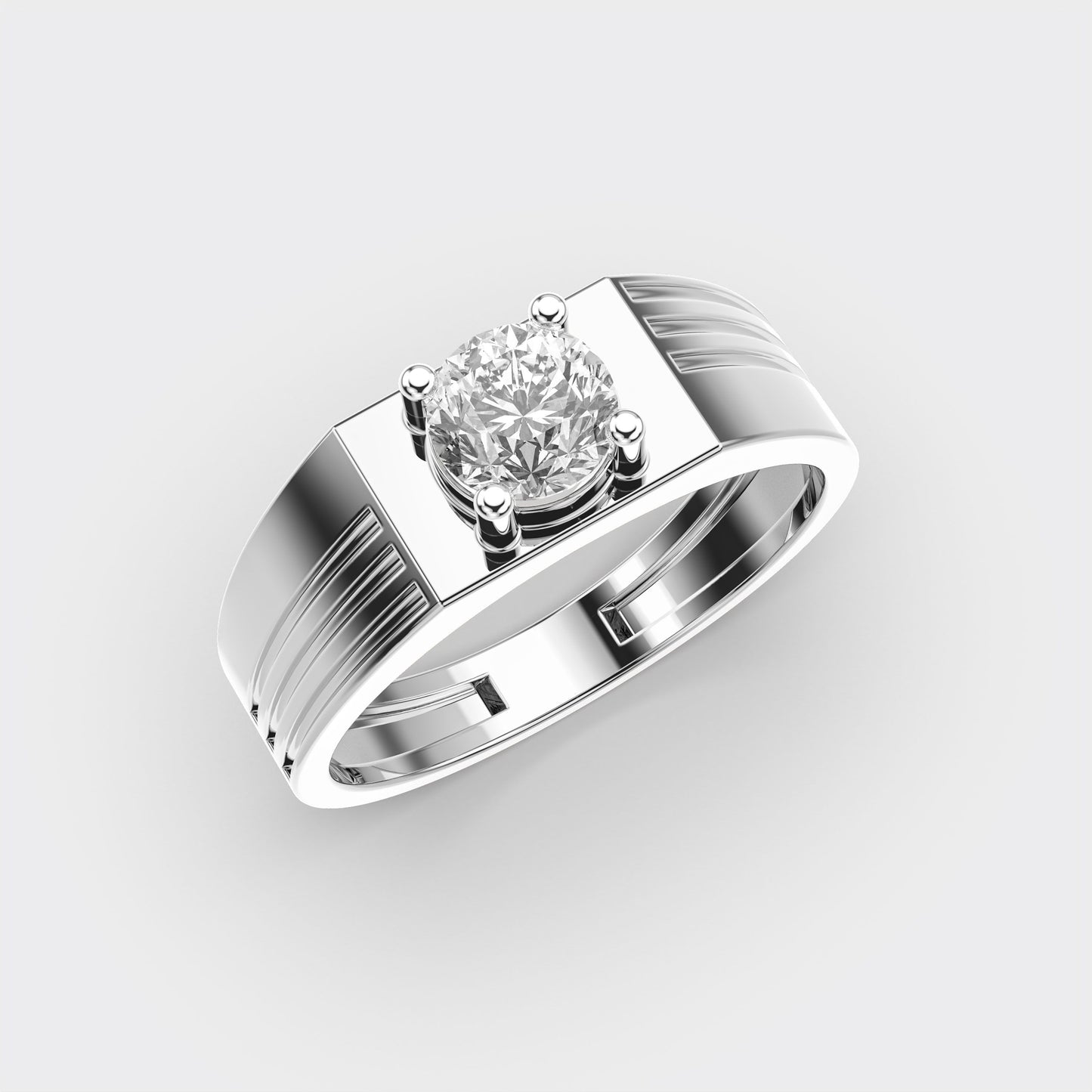 Prince’s Allegiance Diamond Band For Men - View 8