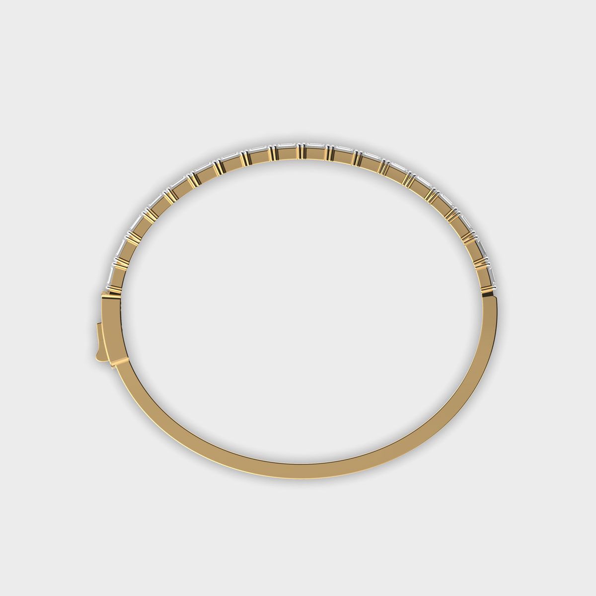 Graceful Alignment Diamond Bracelet