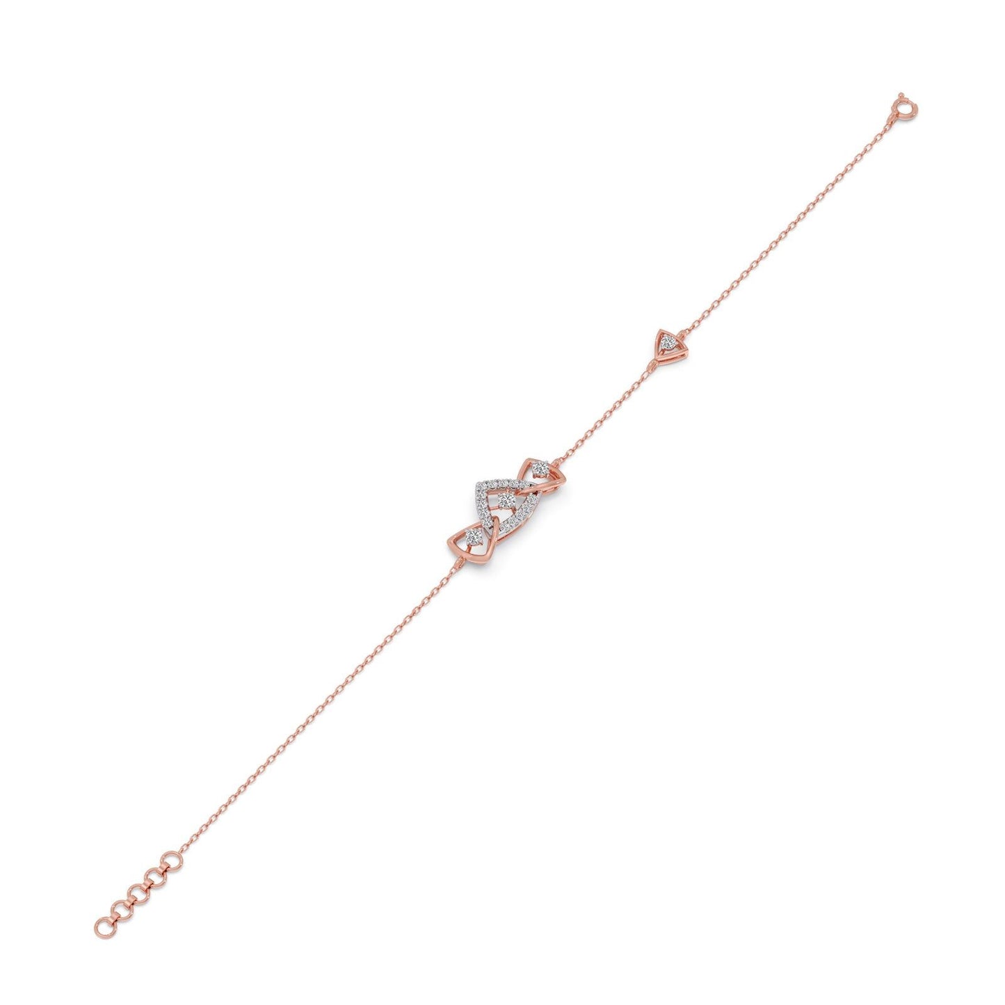 Trilink Chain Bracelet