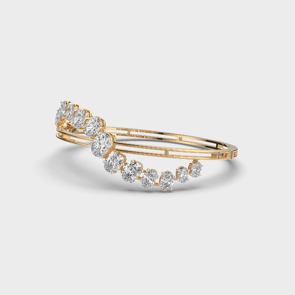 Pretty Twist Diamond Bracelet