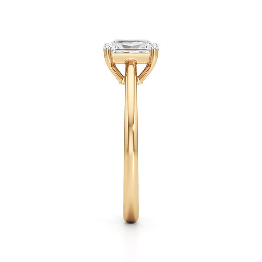 Solira 0.75Ct Radiant Cut Solitaire Ring
