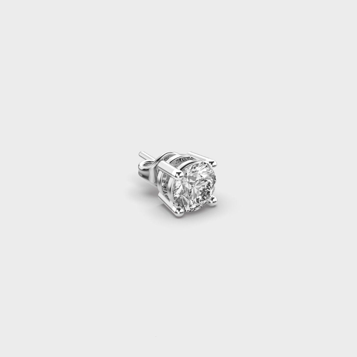 Aurora Round Diamond Studs