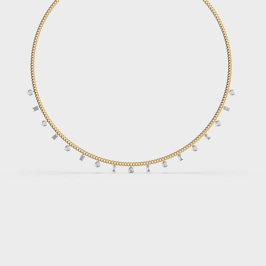 Minimal Elise Diamond Necklace