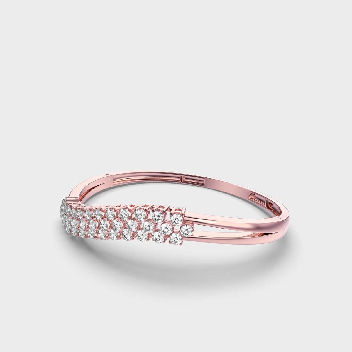 Wave of Infinity Diamond Bracelet