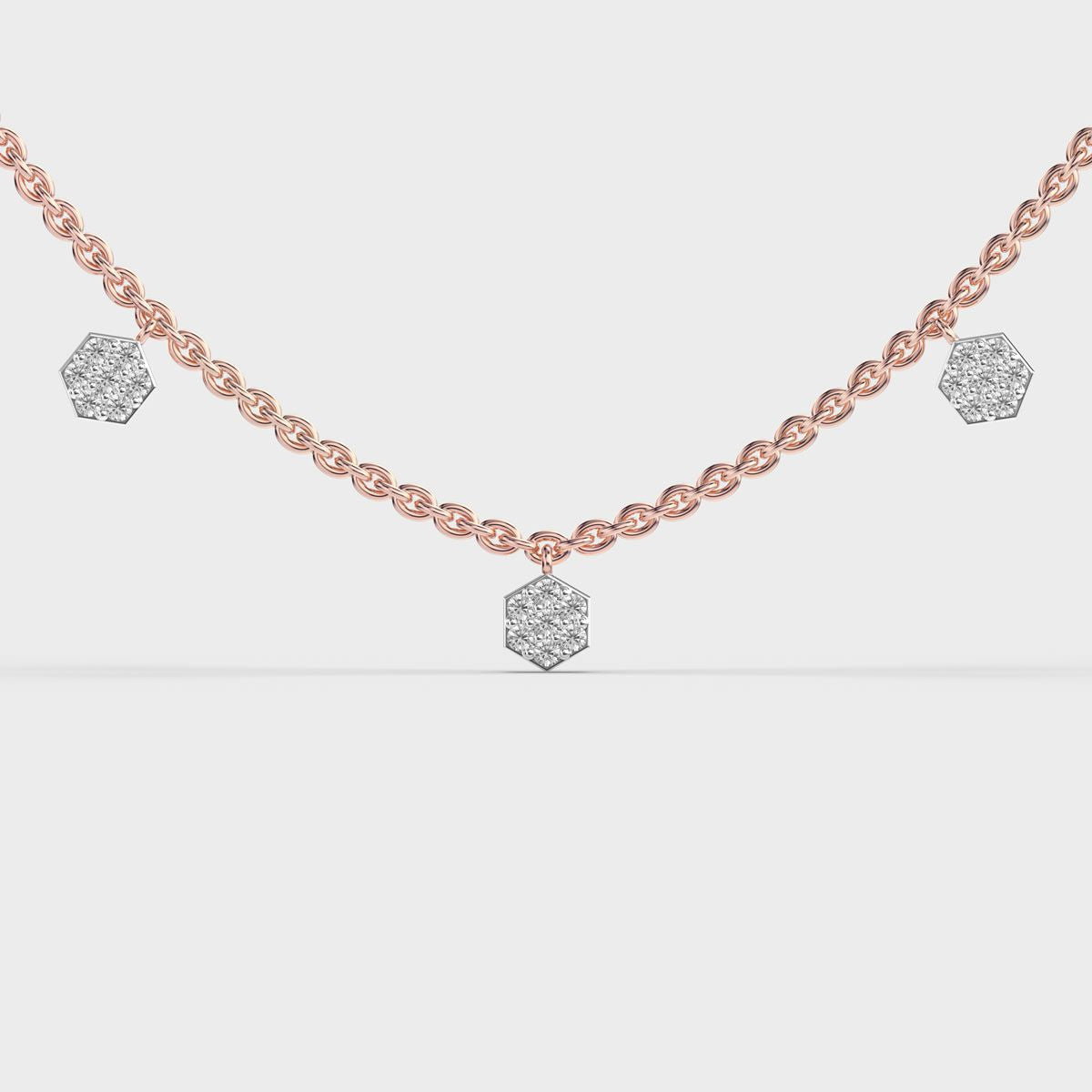 Tears Of The Moon Diamond Necklace