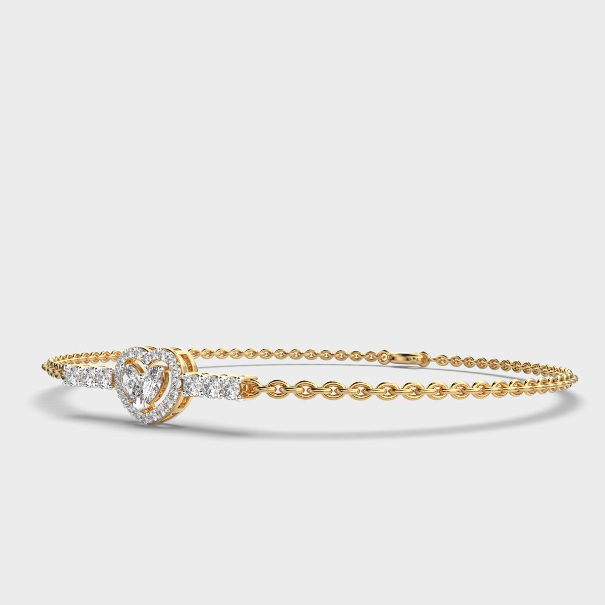 Hearty Delight Diamond Bracelet