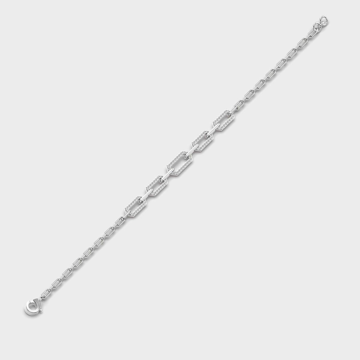 Linking In Love Diamond Bracelet