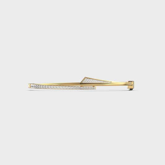 Mermaid Fin Diamond Bracelet