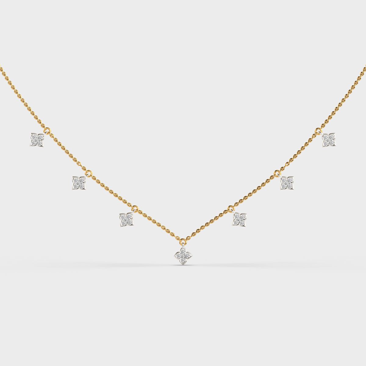 Constellation of Winter Diamond Necklace