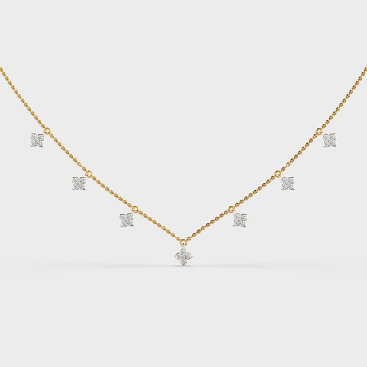 Constellation of Winter Diamond Necklace