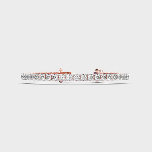 Minimal Diamond Tennis Bracelet