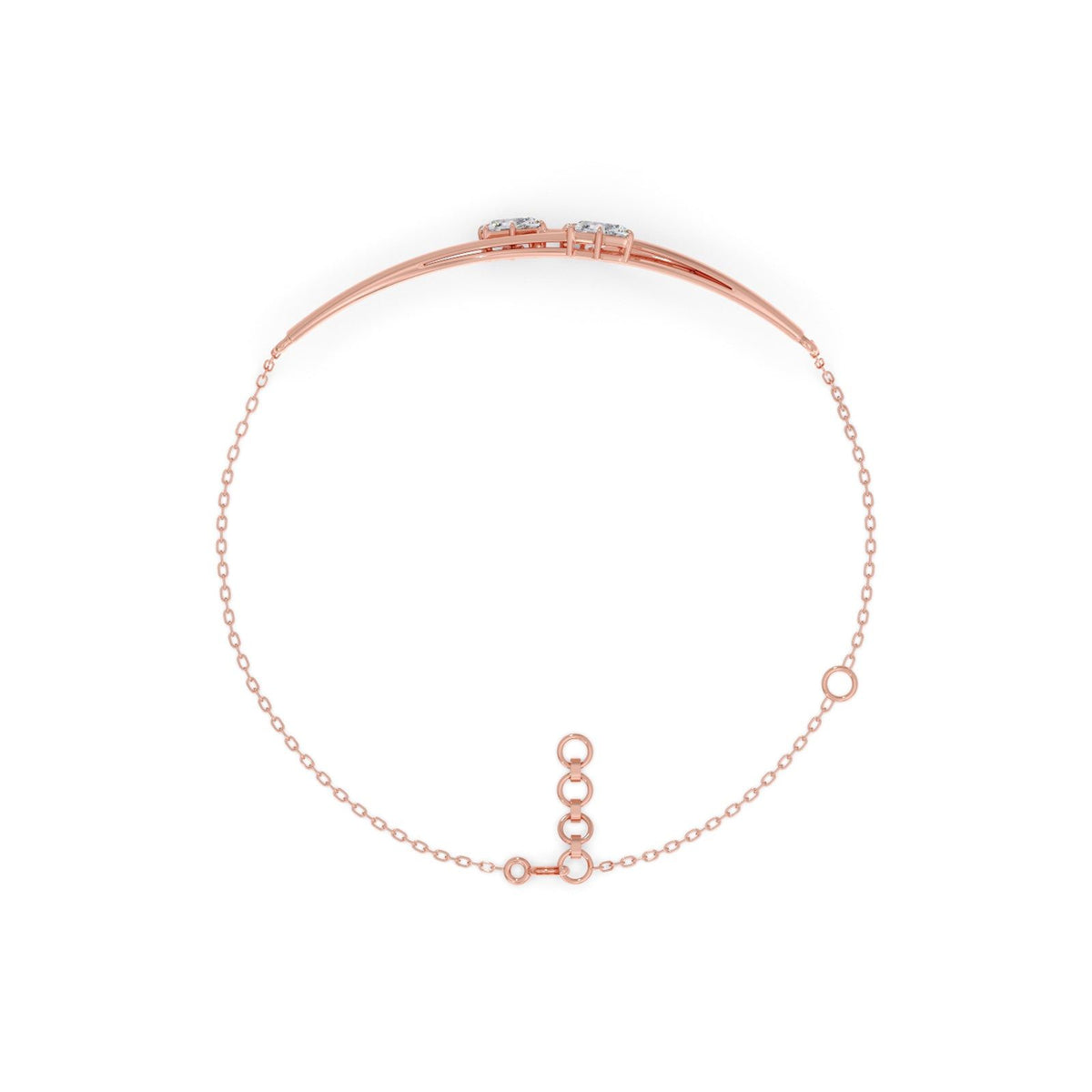 Hexa Twig Chain Bracelet