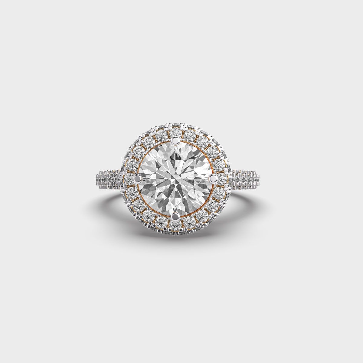 Golden Hour Cocktail Diamond Ring - View 1