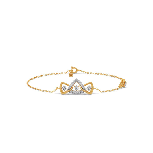 Trilink Chain Bracelet