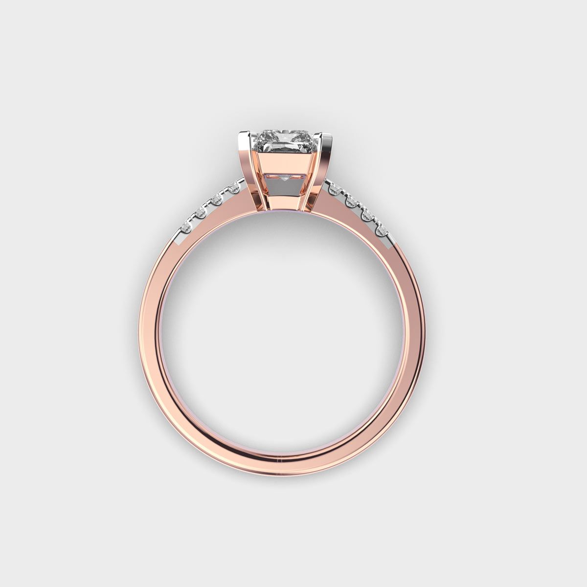 Glory Days Radiant Cut Diamond Ring - View 12