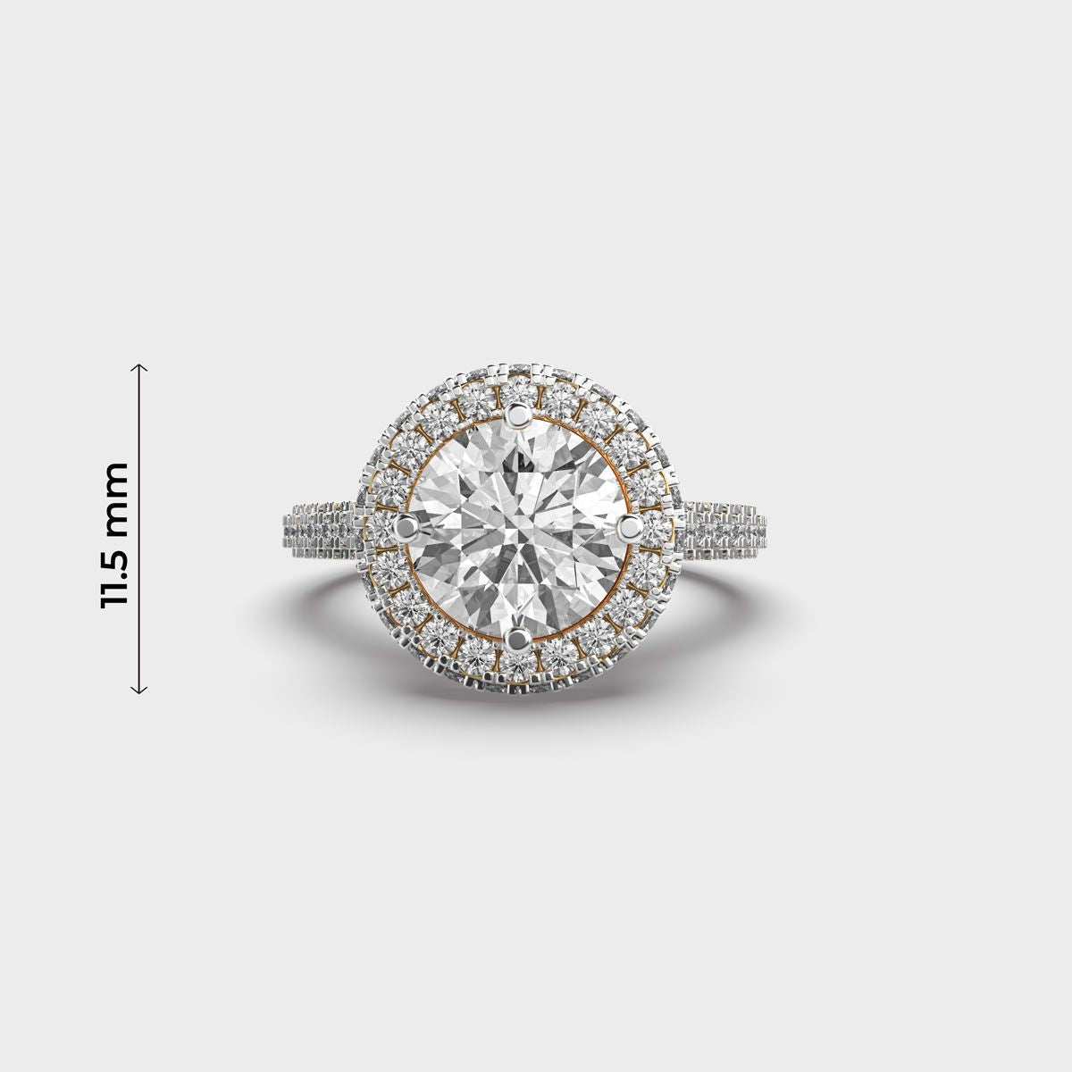 Golden Hour Cocktail Diamond Ring - View 5